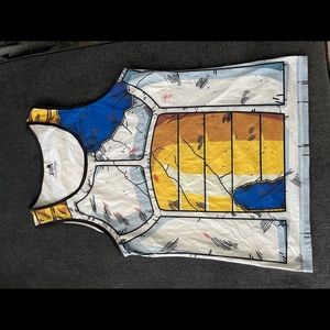 Just Saiyan battle damage armor